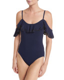 Temptation Cold-Shoulder One-Piece Swimsuit