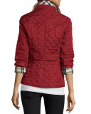 Ashurst Classic Modern Quilted Jacket, Parade Red