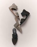 Day Two-Piece Pointed-Toe Mule