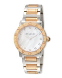 33mm BVLGARI BVLGARI Watch with Diamonds
