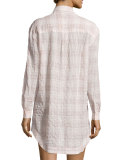 Molly Plaid Gauze Sleepshirt