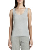 Scoop-Neck Cotton Tank