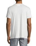 Heroes Crewneck T-Shirt, White
