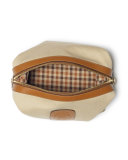 Holdall No. 101 Twill Travel Toiletry Bag, Khaki Twill