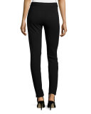 Hanne Mid-Rise Leggings, Black