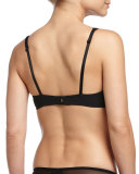 Wish Lace Demi Cup Bra, Black