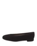 Chicflat Velvet Round-Toe Flat