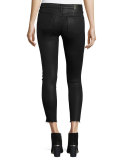 The Icon Ankle Coated Jeans w/Distressing, Masie