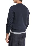 Cotton Crewneck Spa Sweatshirt