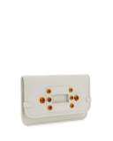 Aragon Studded Fold-Over Clutch Bag
