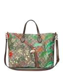 Tian GG Supreme Top-Handle Tote Bag, Brown