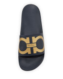Men's Groove Logo Pool Slide