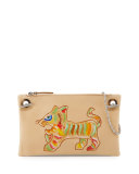 Happy Hour 7 Shoulder Bag, Natural/Multi Tiger