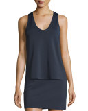 Scuba Racerback Tank, Navy