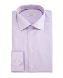 Contemporary-Fit Striped Dress Shirt, Pink/Blue