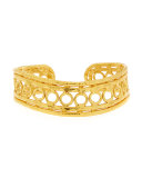 Ronds 22K Gold Cuff Bracelet