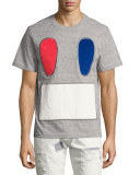 Carpet Face Tee, Gray