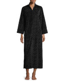 Ritz Textured Velvet Zip Caftan