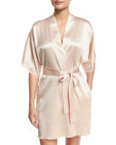 Bijoux Short Silk Robe 