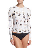 Perfect UPF 50 Long-Sleeve Swim Tee