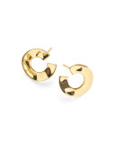 18K Senso&#153 Open Wavy Disc Earrings