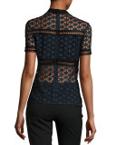 Star Repeat Short-Sleeve Top