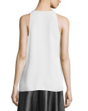Bonded Laser Tank, Off White