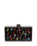 Jean Jewelie Clutch Bag, Black Multi
