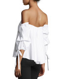 Gabriella Off-The-Shoulder Bustier Top