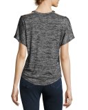 Cutout Short-Sleeve T-Shirt