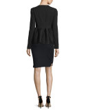 Mandy Tailored Peplum Jacket 