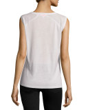 Samata Hanging Gardens Vest Top, Baby Pink