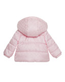 GG Jacquard Puffer Jacket, Rose, Size 6-36 Months