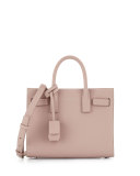 Sac de Jour Nano Leather Satchel Bag, Pink