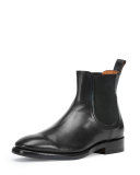 Men's Weston Leather Chelsea Boot, Black
