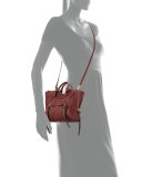 Everette Mini Crossbody Bag, Burgundy