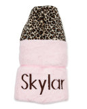 Cheetah Burp Cloth Set, Plain