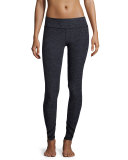 Space-Dye Strappy Ballet Sport Leggings