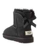 Kids' Mini Bailey Bow Short Boot, Black, 13T-4Y