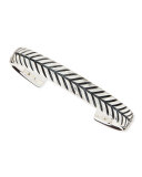 Modern Chevron Cuff Bracelet