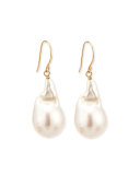 Freshwater Baroque Pearl Drop Earrings