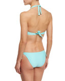 Mystique Halter Swim Top, Seafoam (Available in D Cup)