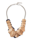 Cubist Reversible Statement Necklace