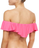 Gypsy Off-the-Shoulder Bandeau Swim Top