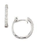 Baby Hoop Diamond Earrings