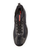 Punta Ala Leather Sneaker, Black