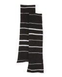 Merino Striped Jersey Glovettes
