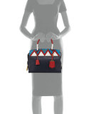 Esplanade Medium Greca City Satchel Bag