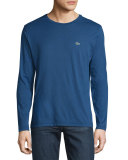 Three-Pack Pima Cotton Long-Sleeve T-Shirts