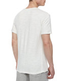 Basic Crewneck Short-Sleeve Tee, White